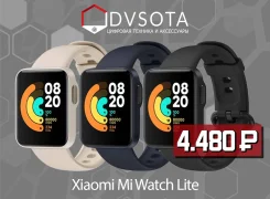 Xiaomi Mi Watch Lite. GPS, IP68. ��� ����� �� ������������ ����