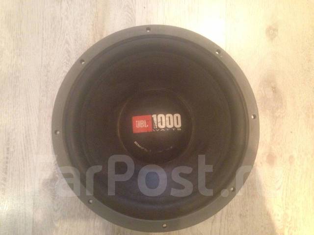 Сабвуфер + усилитель JBL - Динамики и сабвуферы в Москве