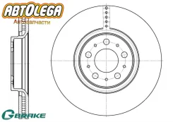 ���� ��������� �����. G-brake Volvo XC90 02-14/S60 00-09/V7002-07/R16 GR-20158 ����