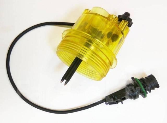 Отстойник (стакан) топливного фильтра PL420 с датчиком воды (загрязнен ...