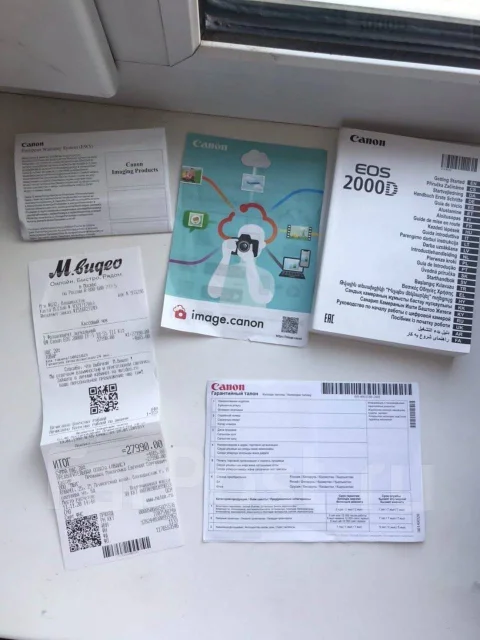 Canon EOS 2000D. 20 � ����� ��, ���: 10� ����