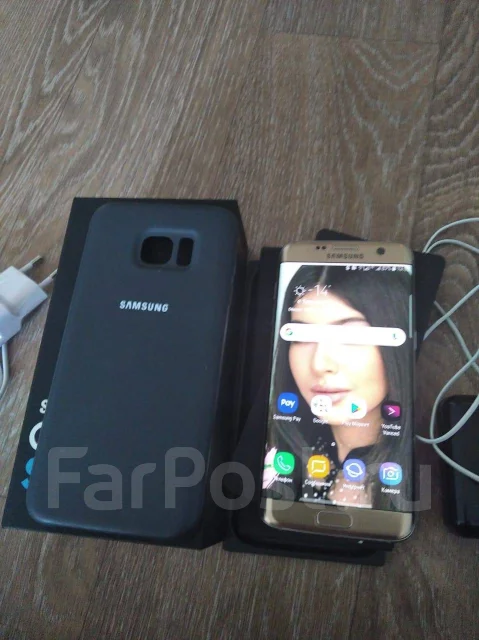 Samsung Galaxy S7 Edge. �����, �������, 4G LTE, Dual-SIM, NFC ����