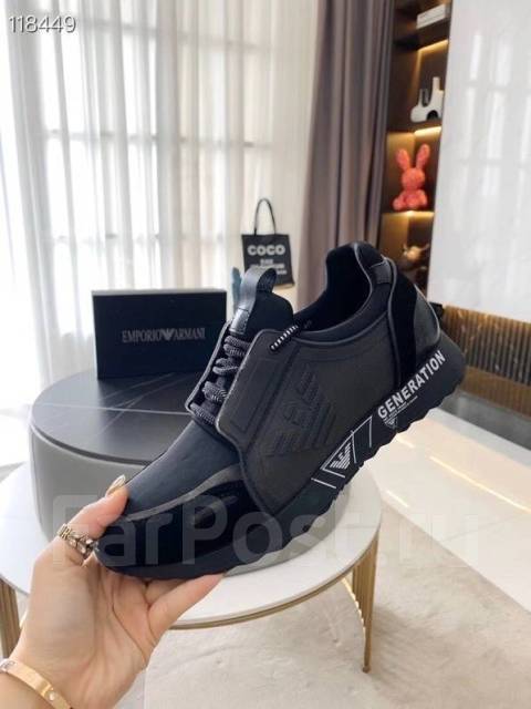 Мужские кроссовки Armani, люкс качество, 38, 39, 40, 41, 42, 43, 44, 45 ...