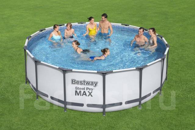 Бассейн каркасный bestway 56420 Steel Pro Max 366х122см, новый, в ...