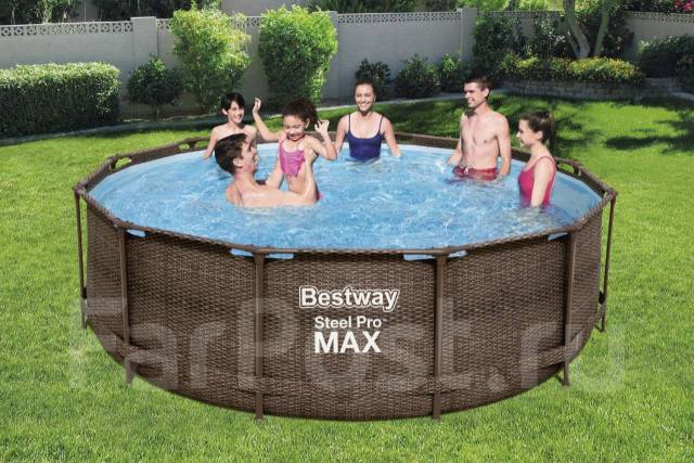 Как подключить насос к бассейну bestway steel pro max