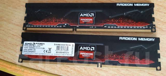 Оперативная память amd. AMD Radeon r5 Entertainment Series [r5s38g1601u1k].