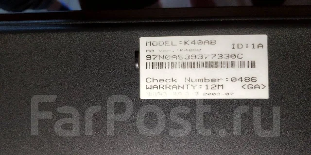 Asus K40AB. 14", WiFi: 1 ����