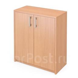 Стеллаж с дверьми А-302 АРГО 770x370x850 мм, лдсп, количество дверей: 2 ...