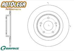 ���� ��������� ������ G-brake Mitsubishi Outlander 12-/ASX 12- GR-12036 ����