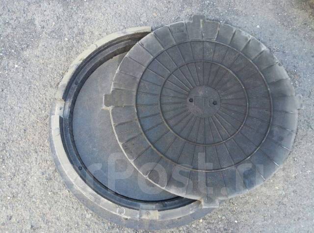 Люк полимер-песчаный ГТС Тип Т (B125) черный - Металлоконструкции и ...