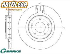   . G-brake MMC Outlander (EU)CU2/5W 03- CW5W(RU) Diamant GR-20274 