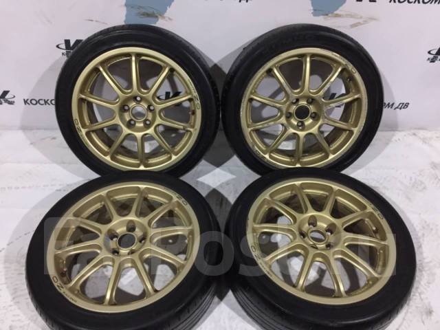 Литые диски OZ Racing R17, OZ, 17", 1 шт, 5x100, 55,0 мм. 4 шт, б/у, в ...