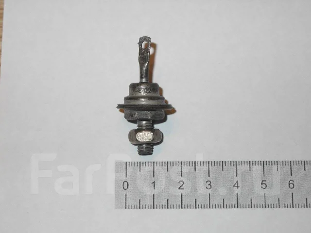 Диод силовой Д245Б, б/у, в наличии. Цена: 100₽ во Владивостоке