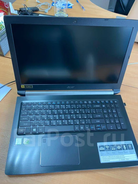 Acer Aspire 7. 15.6", 2,5����, ��� 12 ��, ���� 1 000���, WiFi: 1, Bluetooth: 1, ����������� �� 4��. ����