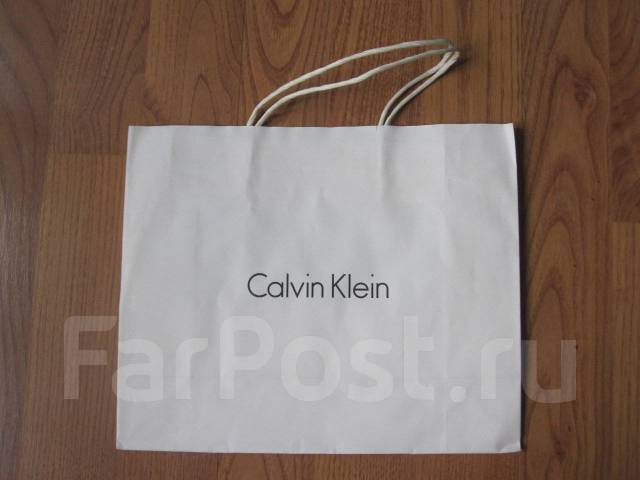 Calvin klein outlet paper bag