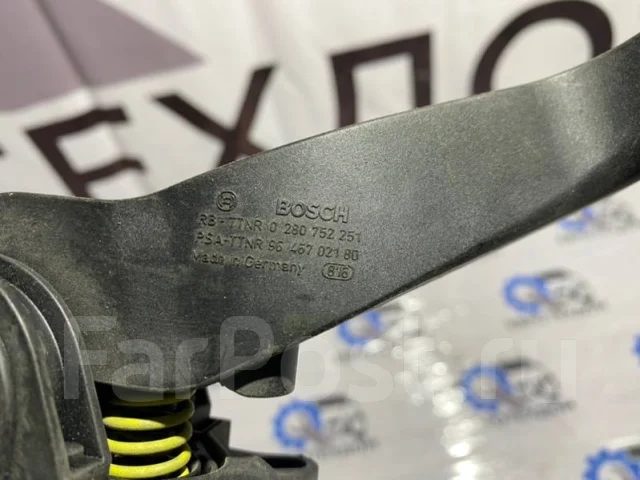 Не реагирует на педаль газа пежо 607