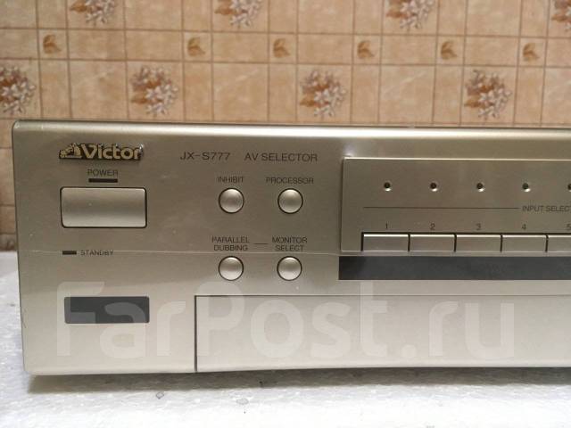 Victor JX-S777 AV селектор, б/у, в наличии. Цена: 16 000₽ в Партизанске