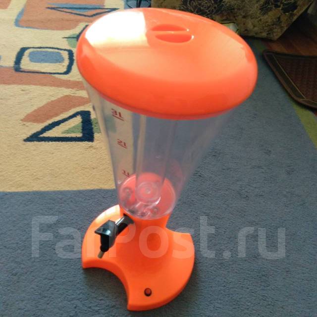Пивная башня 3 л. С подсветкой, б/у, в наличии. Цена: 2 500₽ во ...