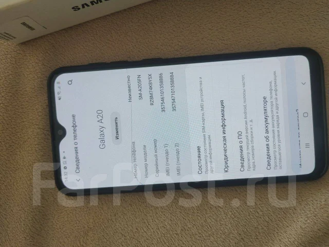 Samsung Galaxy A20. �/� ����