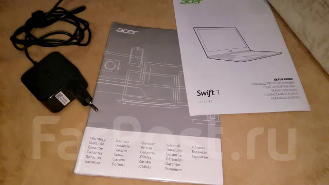 Acer Swift 1 SF114-32. 14.4", 1,1����, ��� 4 ��, ���� 128���, WiFi: 1, Bluetooth: 1, ����������� �� 12��. ����