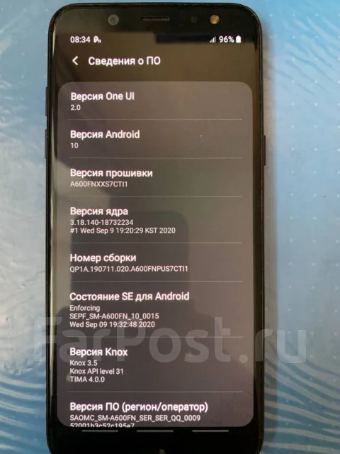 Samsung Galaxy A6. �/�, ������, 4G LTE, Dual-SIM ����