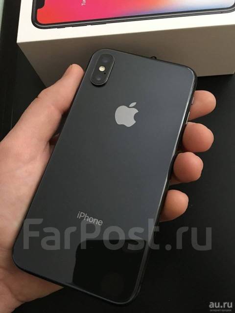 Iphone x black фото