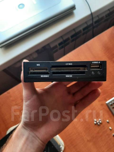 Картридер внутренний 3.5" Acorp, б/у, в наличии. Цена: 500₽ в Уссурийске
