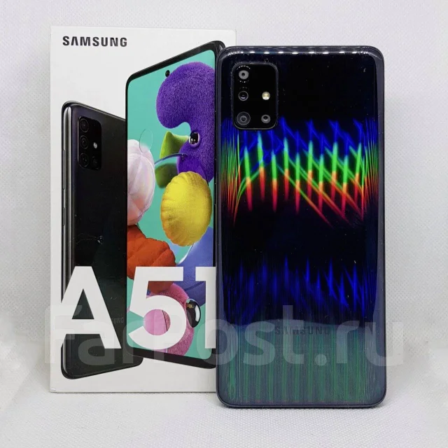 Samsung Galaxy A51. �/�, ������, 4G LTE, Dual-SIM, NFC ����