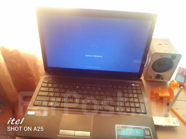Asus X53B. 14.5", 1,7����, ��� 3072 ��, ���� 500���, ����������� �� 4��. ����