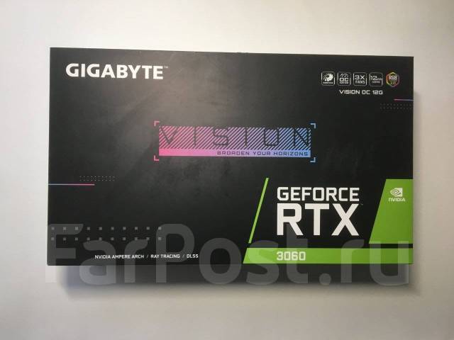 Geforce rtx 3060 vision oc 12g