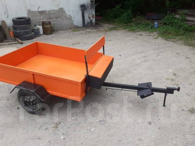 Телега для мотоблока разборная 500кг (самосвальная) - Сад и огород в ...