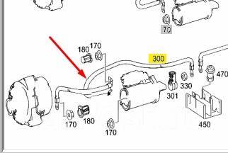 Где находится стартер на мерседес w211