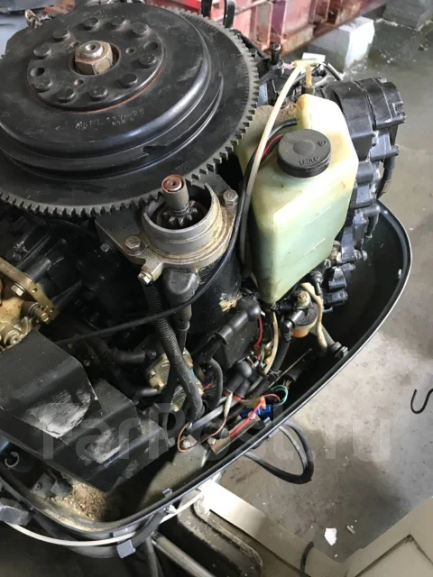 Yamaha. 225��.�., 2-�������, ����������, ���� X (635 ��), 1989 ��� ����