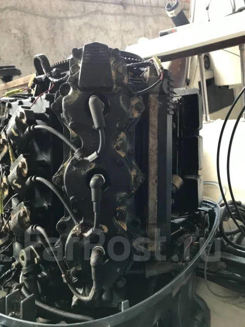 Yamaha. 225��.�., 2-�������, ����������, ���� X (635 ��), 1989 ��� ����