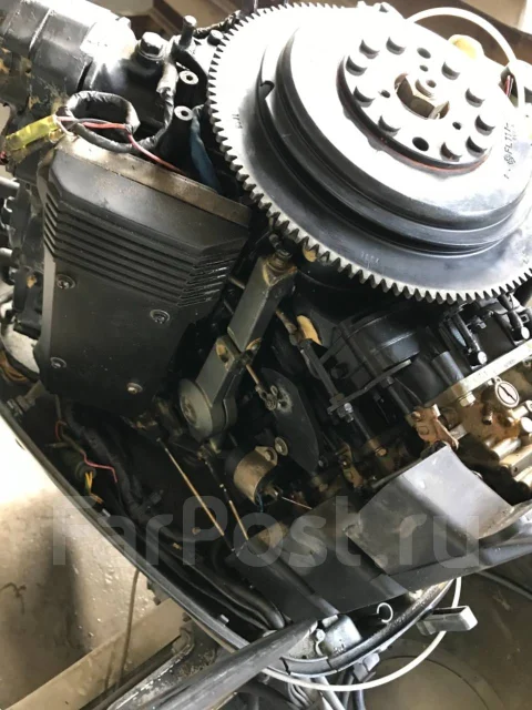 Yamaha. 225��.�., 2-�������, ����������, ���� X (635 ��), 1989 ��� ����