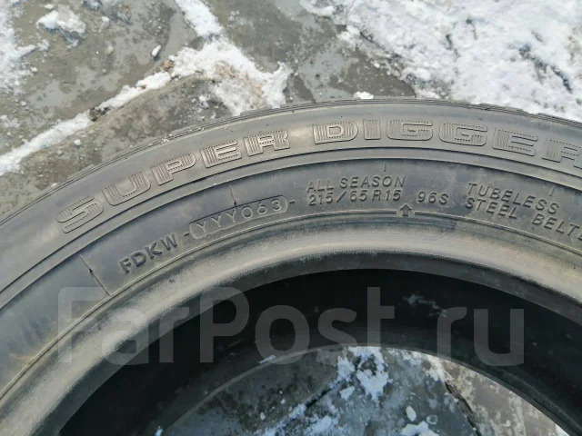 Yokohama Super Digger 815B. �����������, 2003 ���, �/�, ����� 60 % ����