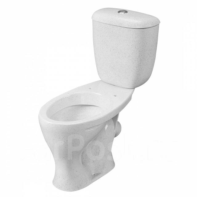 Унитаз напольный Santeri \"Виктория\" крап на белом в сети Мистер Т, в ...