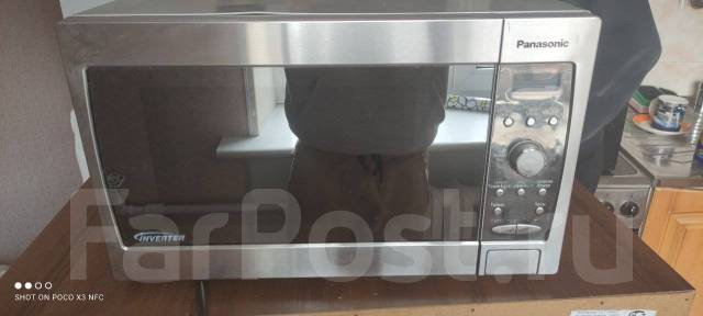 Микроволновка Panasonic, б/у, в наличии. Цена: 2 000₽ во Владивостоке