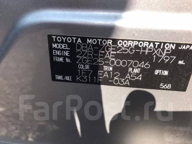 toyota noah 2001 2007