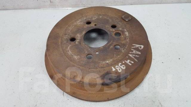 Как снять тормозной барабан рав 4 2012 Тормозной барабан Toyota Rav 4 1998г A10 3SFE 2.0Л, задний купить в Волгограде п