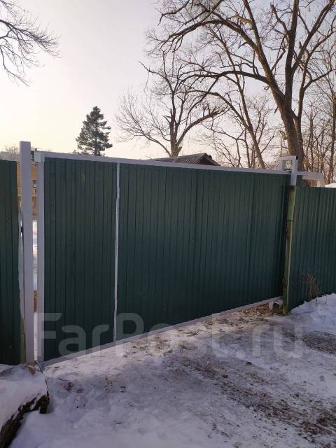 Изготовление и монтаж откатных и секционных ворот во Владивостоке