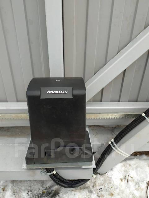 Изготовление и монтаж откатных и секционных ворот во Владивостоке