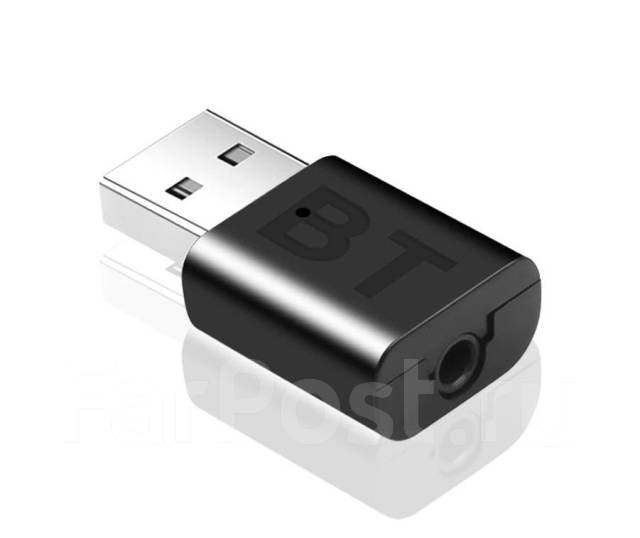 Bluetooth адаптер аудио передатчик через USB или AUX 3,5 мм, новый, в ...