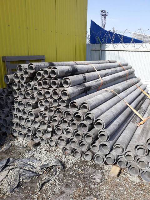 Труба асбестоцементная / хризотилцементная/ Безнапорная 100 и 150х3950 ...