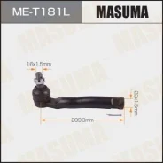 ���������� ������� ���� Masuma ME-T181L / TO Tundra / USK56L Masuma MET181L ����