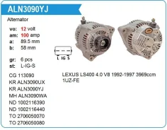 ��������� Toyota 2UZ 3T ������ ���, ���������� ������ Krauf ALN3090UX ����