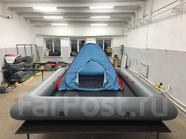 Прокат надувных лодок ПВХ, 4 человек, 3 000₽ в Хабаровске