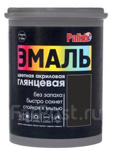 Эмаль акриловая глянцевая Palizh 1 кг, черная - Лакокрасочные материалы ...
