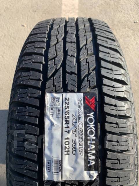 Yokohama Geolandar A/T G015, 225/65 R17 102H, 17", 5 шт, 225 мм, 65 % ...