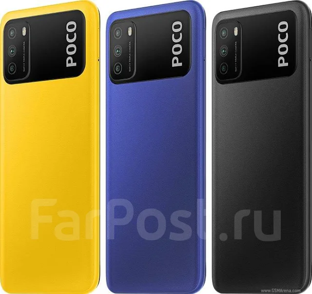 Xiaomi Poco M3. �����, 64 ��, �����, 3G, 4G LTE, Dual-SIM. ��� ����� �� ������������ ����
